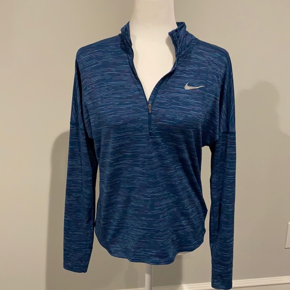 Nike Tops - Blue Nike Quarter-Zip